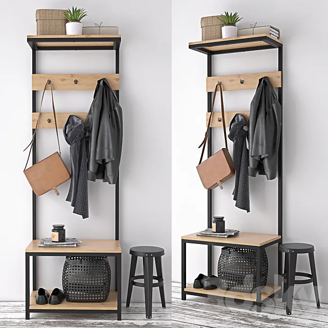 hallway hanger 3D Model