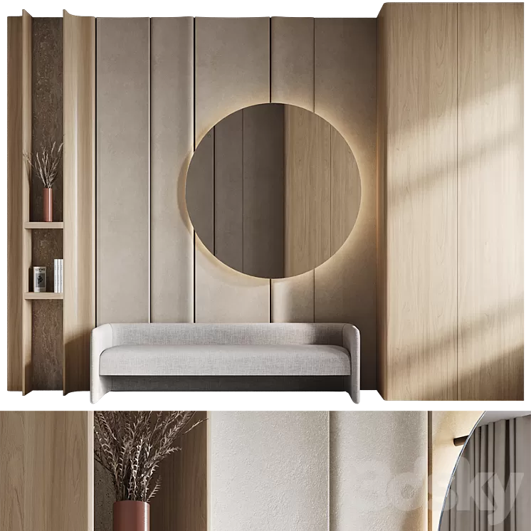 hallway Lunar 3D Model Free