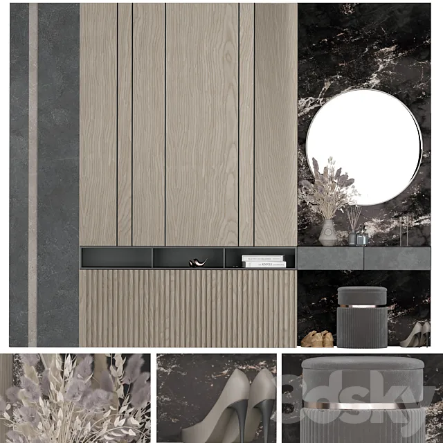 hallway set 11 3D Model