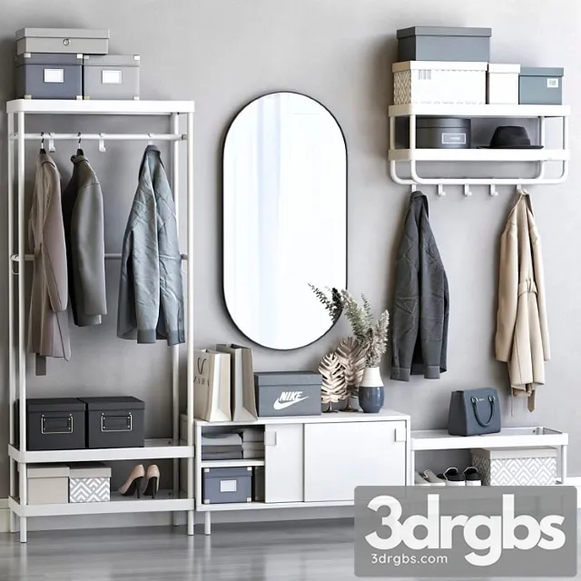 Hallway_1 2 3D Model Free