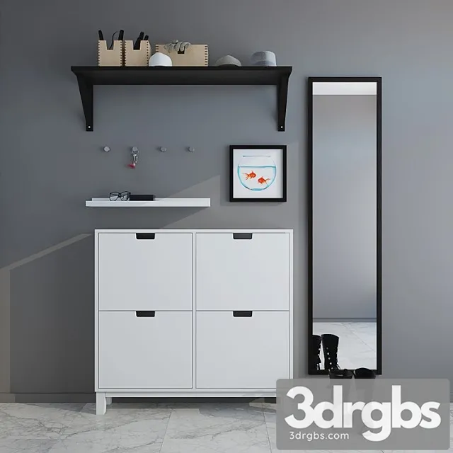 Hallway_1_2 2 3D Model Free