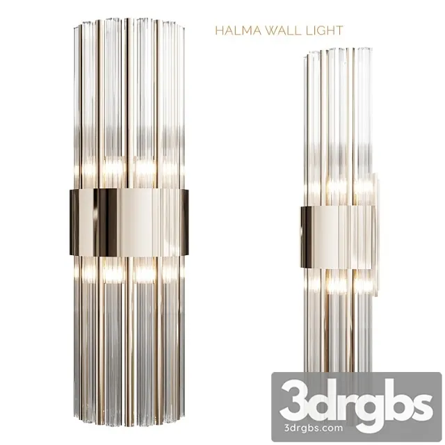 Halma Wall Light Castro Lighting 3D Model Free