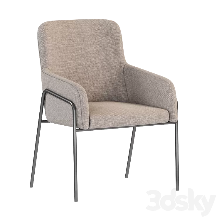 Halmar K-327 chair 3D Model Free