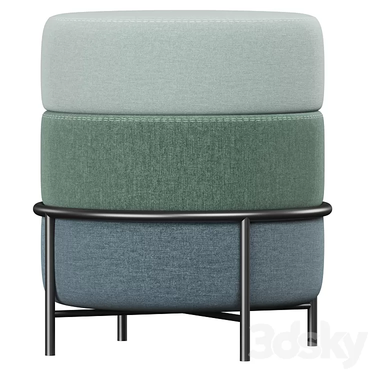 Halmar PICOLO Puff 3D Model