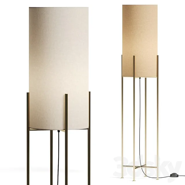 Hamilton Conte Genova Floor Lamp 3D Model