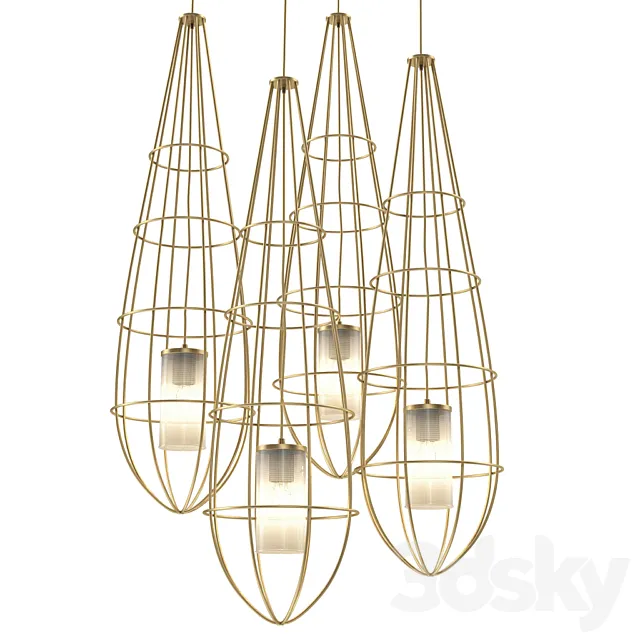 Hamilton conte Zeppelin L 3D Model