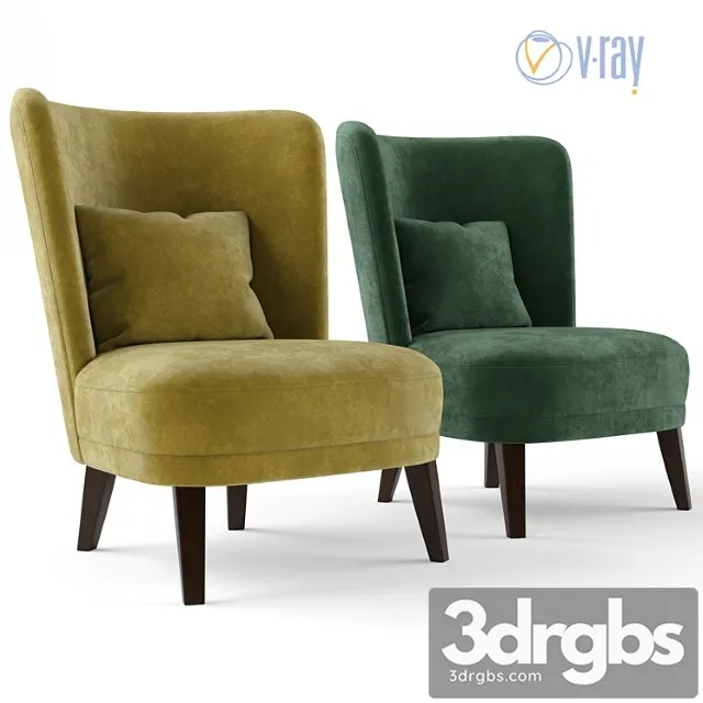 Hamilton. gabriel chair 3D Model Free