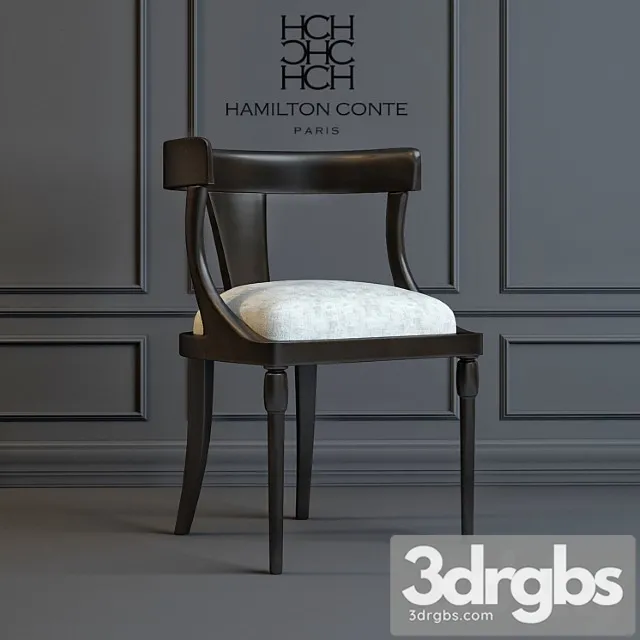 Hamilton Paris Josephine Chair 3D Model Free