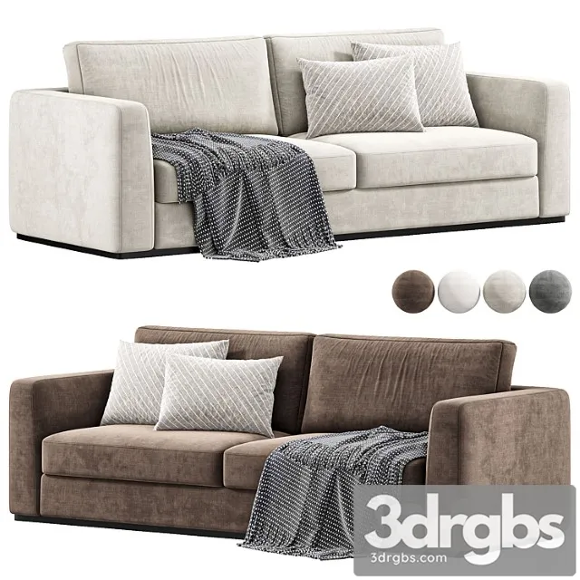 Hamilton Sofa By Castlery 3D Model Free