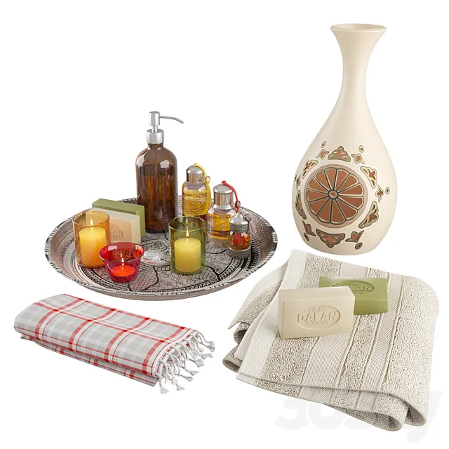 Hammam set 3D Model