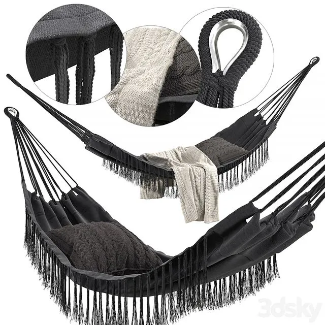 Hammock BREGNAC 3D Model