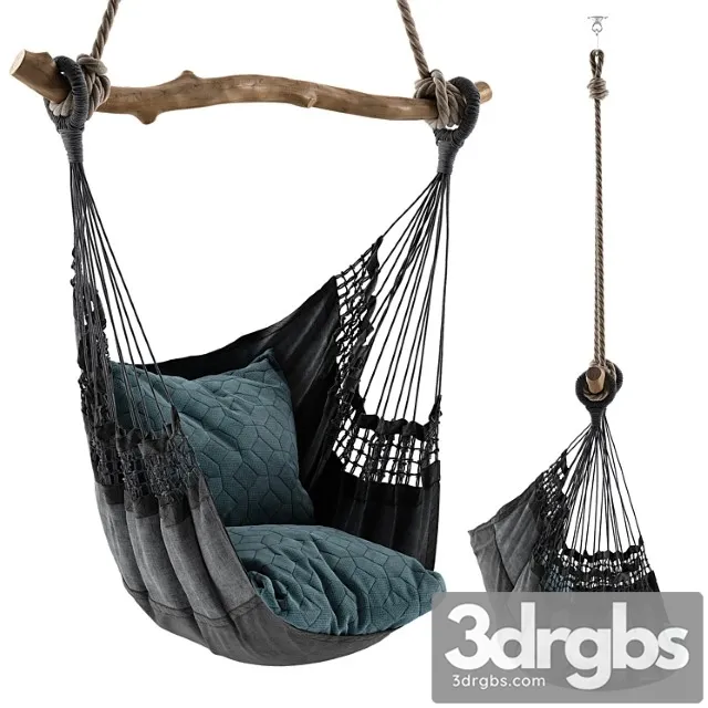 Hammock chair 2 3D Model Free
