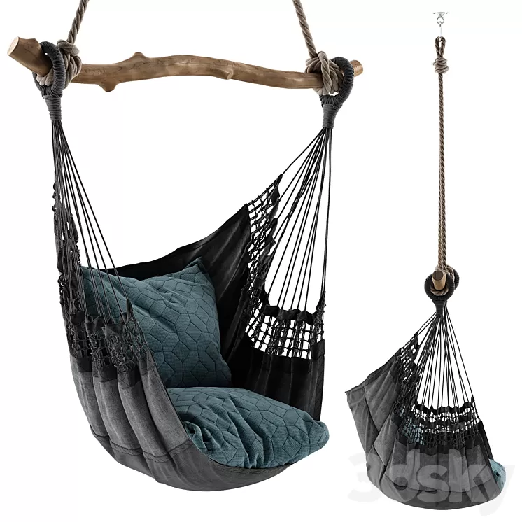 Hammock chair 3D Model
