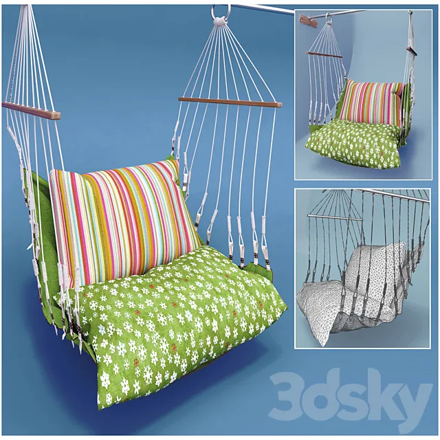 Hammock chair 3D Model