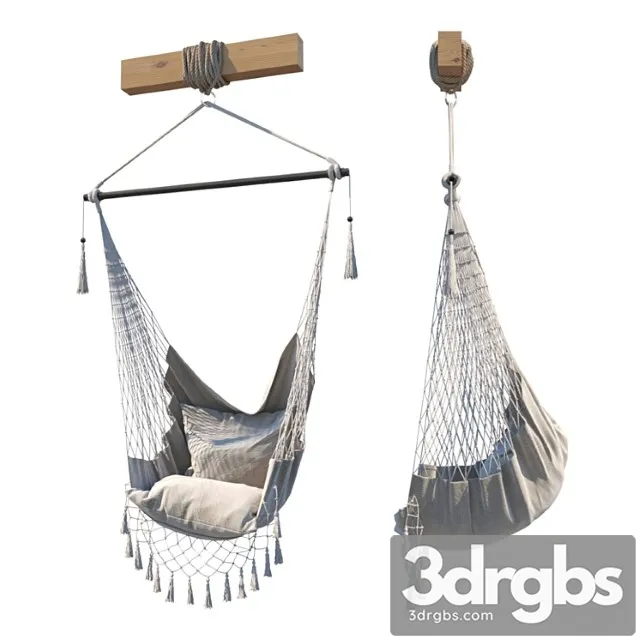 Hammock chair 3D Model Free