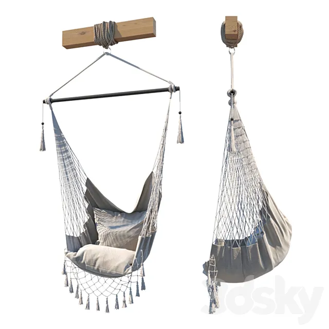 Hammock chair 3DModel