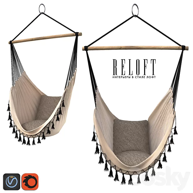 HAMMOCK Provincial White 14000CRM 3D Model