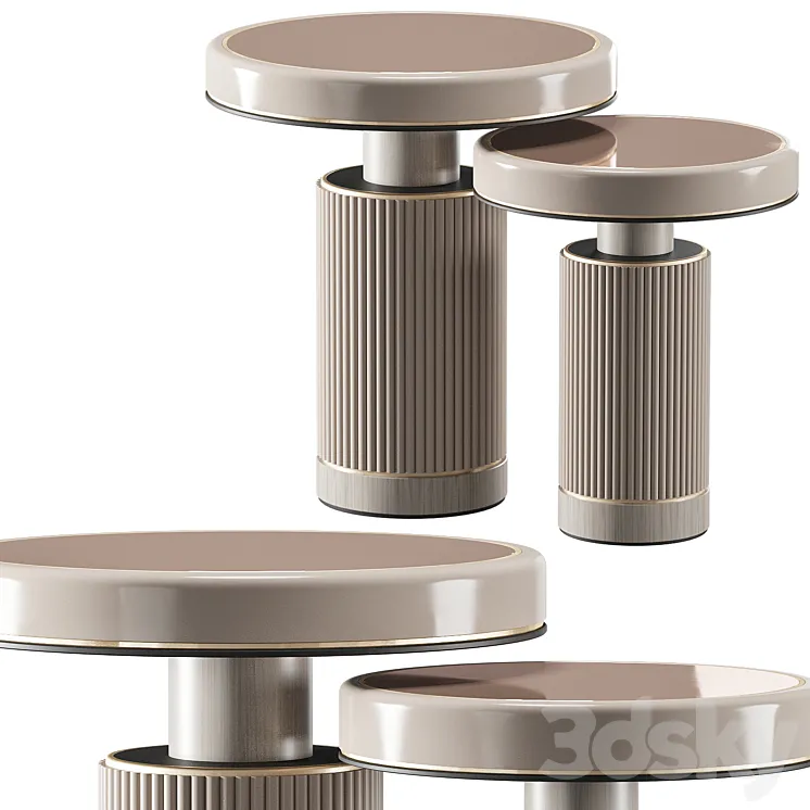 HAMPTONS Side Table Frato 3D Model Free