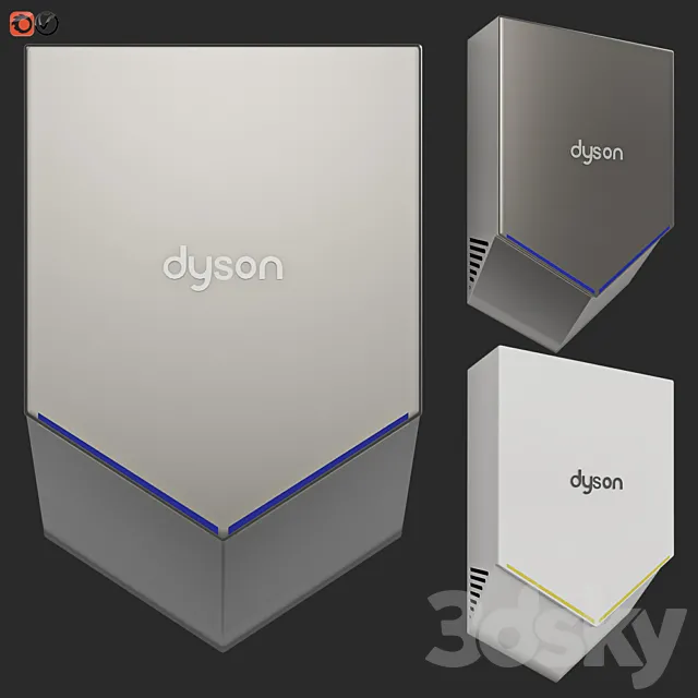 Hand Dryer Dyson Airblade V 3D Model