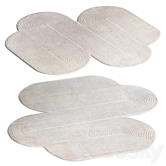 Hand Knotted Loop Rug by Hatsu Free Download