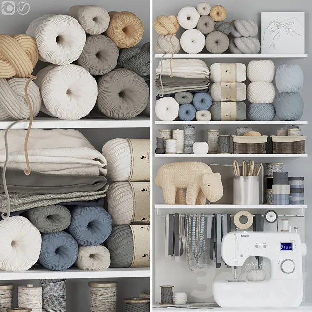 Handicraft corner 4 3D Model