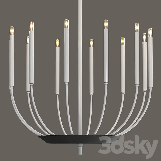 Handle studio - Bespoke chandelier 3D Model