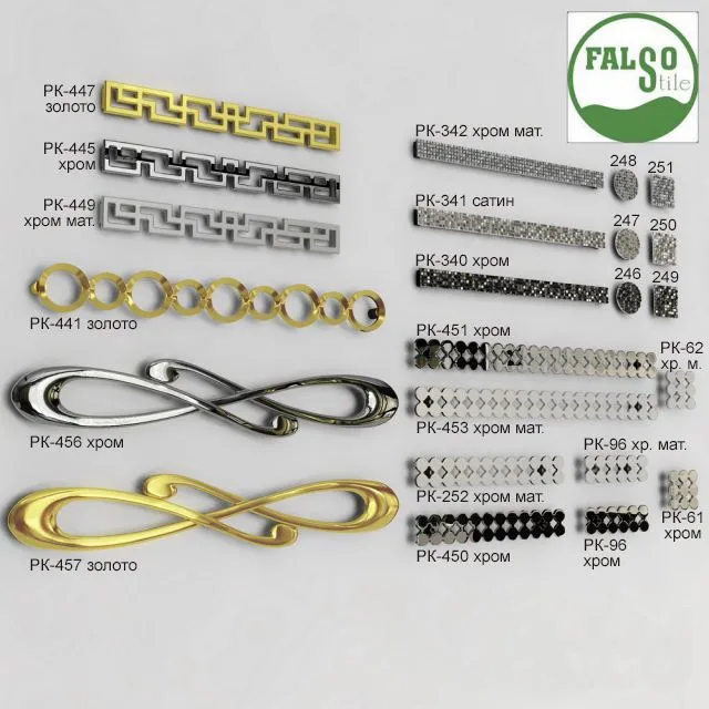 Handles furniture Falso Stile 3D Model