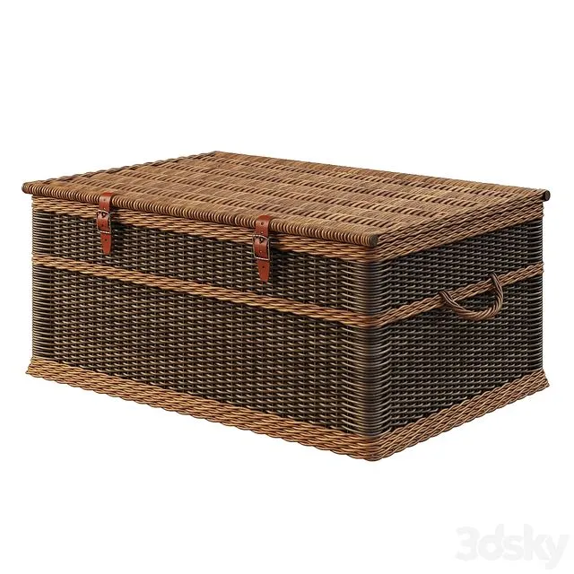 Handmade Basket 3D Model