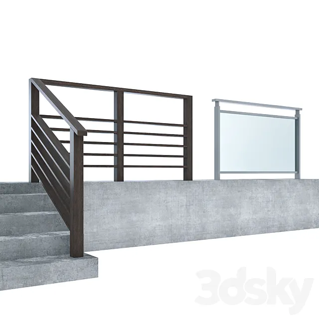 Handrail - 2 types Free Download