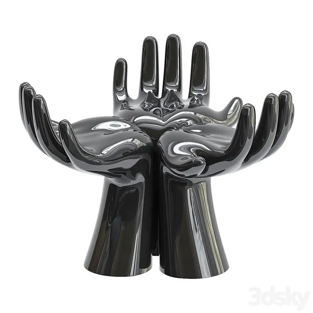 Hands vase 3D Model