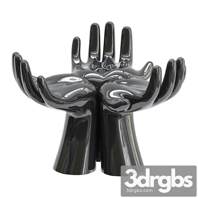 Hands Vase 3D Model Download