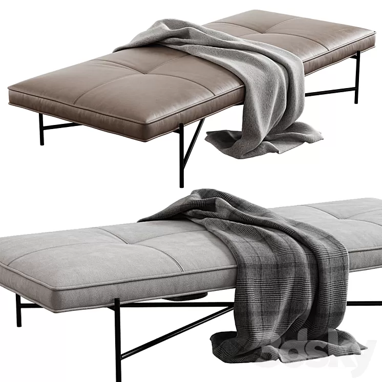 Handvark daybed 3D Model