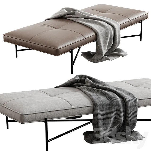 Handvark daybed 3DModel