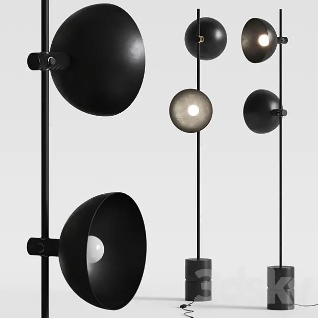 Handvark Studio _ Romatti Zena Floor Lamps 3DModel