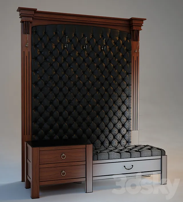 Hanger and banketka 3DModel