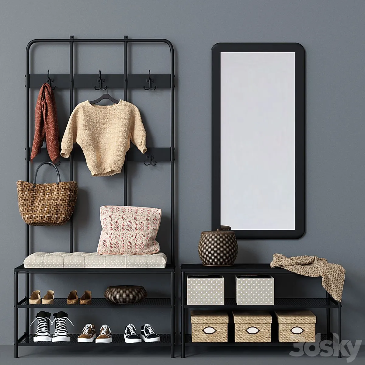 Hanger Ikea Pinning 3D Model