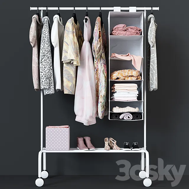 Hanger Ikea Rigga 3D Model