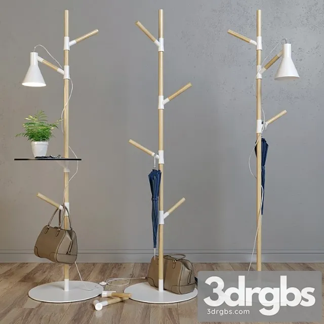 Hanger-on lamp arboreum imasoto 3D Model Free