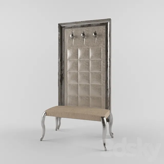 Hanger with banketkoj 3DModel