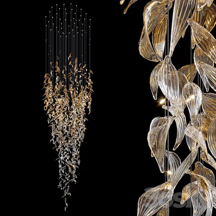 Hanging Arrangement Vargov Design – Willow 3D Model