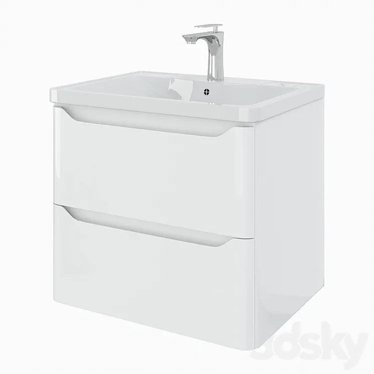 Hanging cabinet Faura Plus 3D Model Free