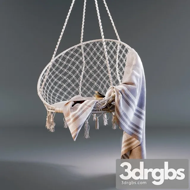Hanging chair 2 3D Model Free