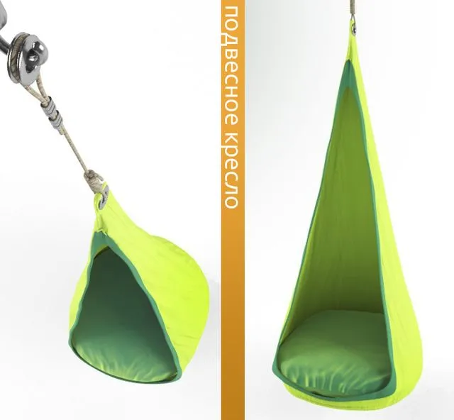 hanging chair hammock 3D Model