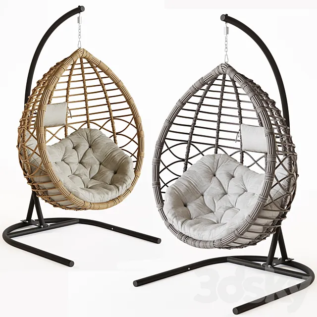 Hanging chair VEIL2 LM Free Download