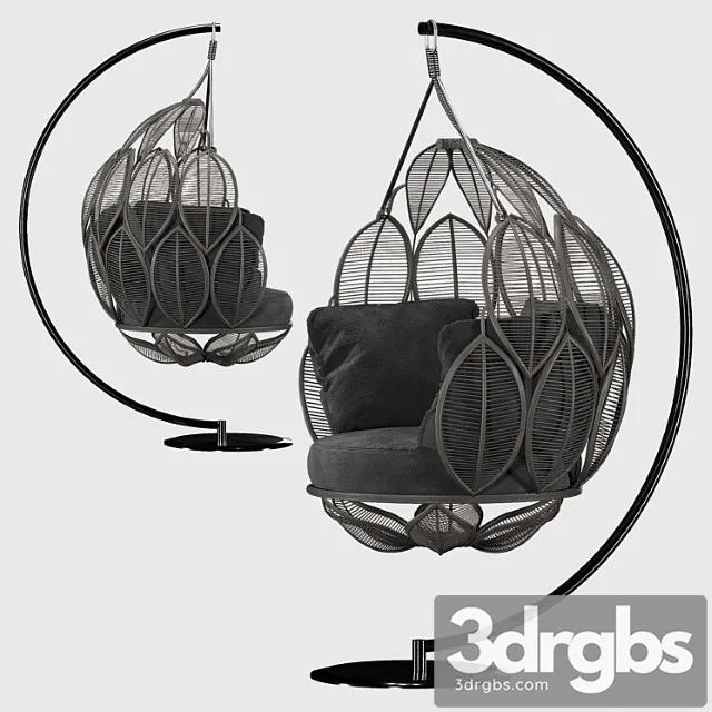 Hanging chair_3 2 3D Model Free