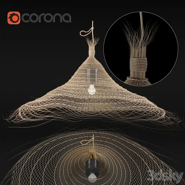 Hanging chandelier # 2 3D Model