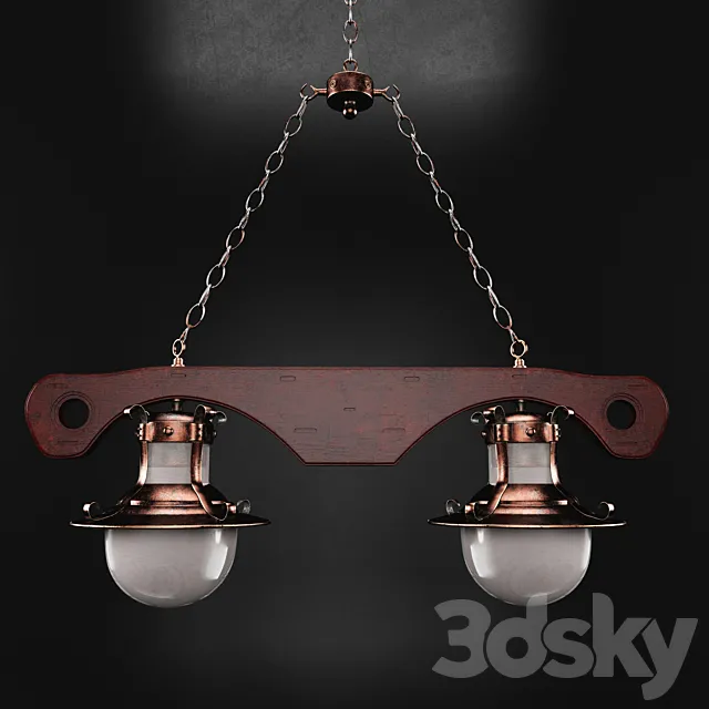 Hanging Chandelier 2605-42 Blitz 3DModel