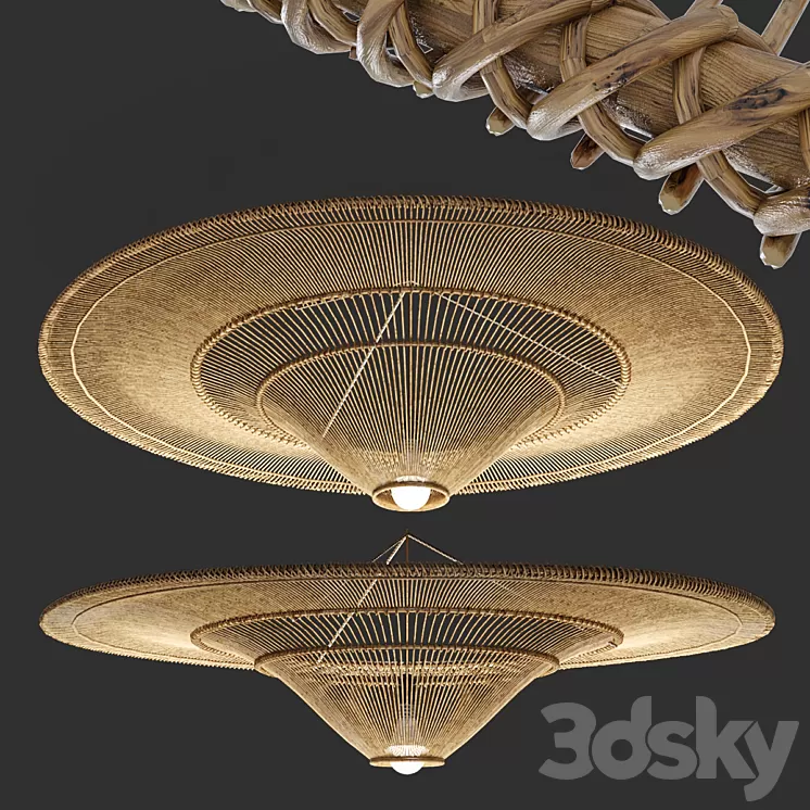 Hanging chandelier ?7 3D Model