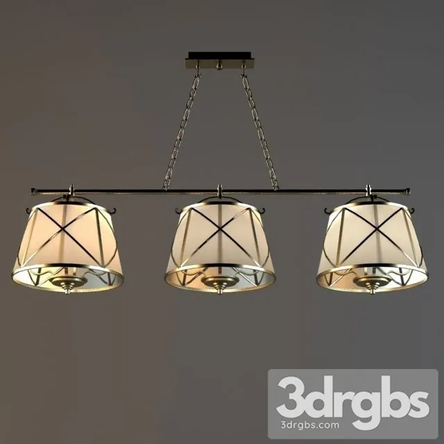 Hanging chandelier Dresden Citilux 3D Model Free