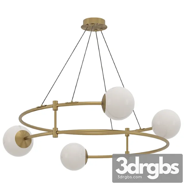 Hanging Chandelier Maytoni Balantse Mod317pl 04g 3D Model Download